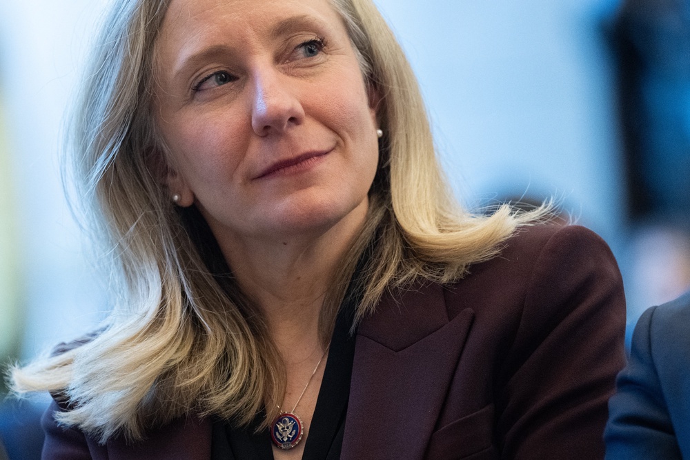 Democratic Virginia Gov. Abigail Spanberger endorsed a partisan redistricting in her state. But it narrowly passed. (AFP/Getty)
