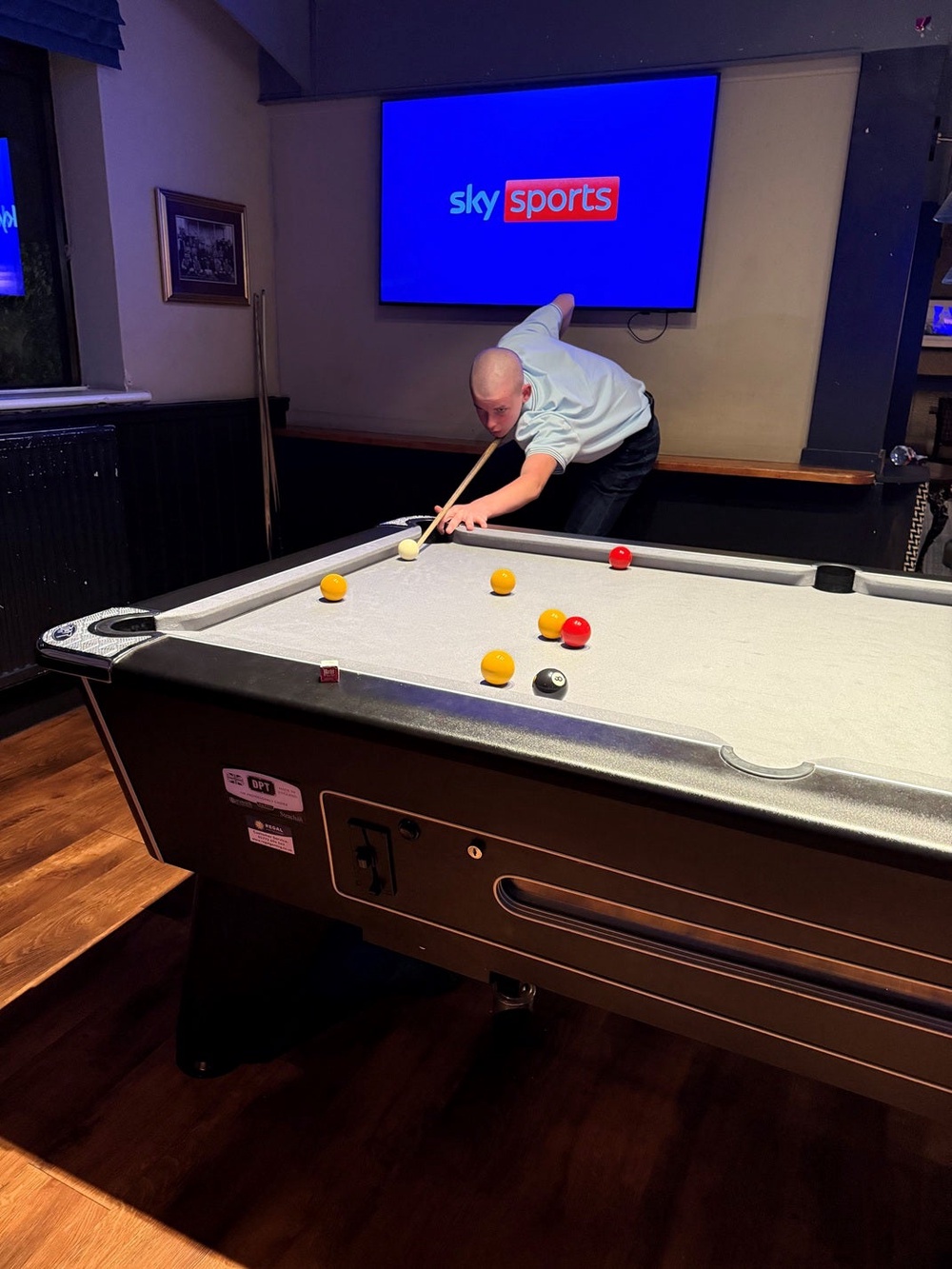 Dubickas was a talented pool player (Staffordshire Police)