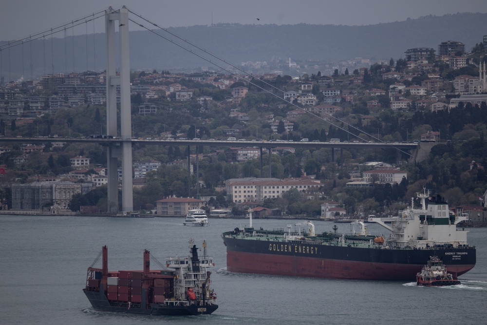 Since the outbreak of the US-Israeli war against Iran, forcing the closure of the Strait of Hormuz and together with the ongoing Russia-Ukraine war, global shipping routes have been severely impacted (Getty)