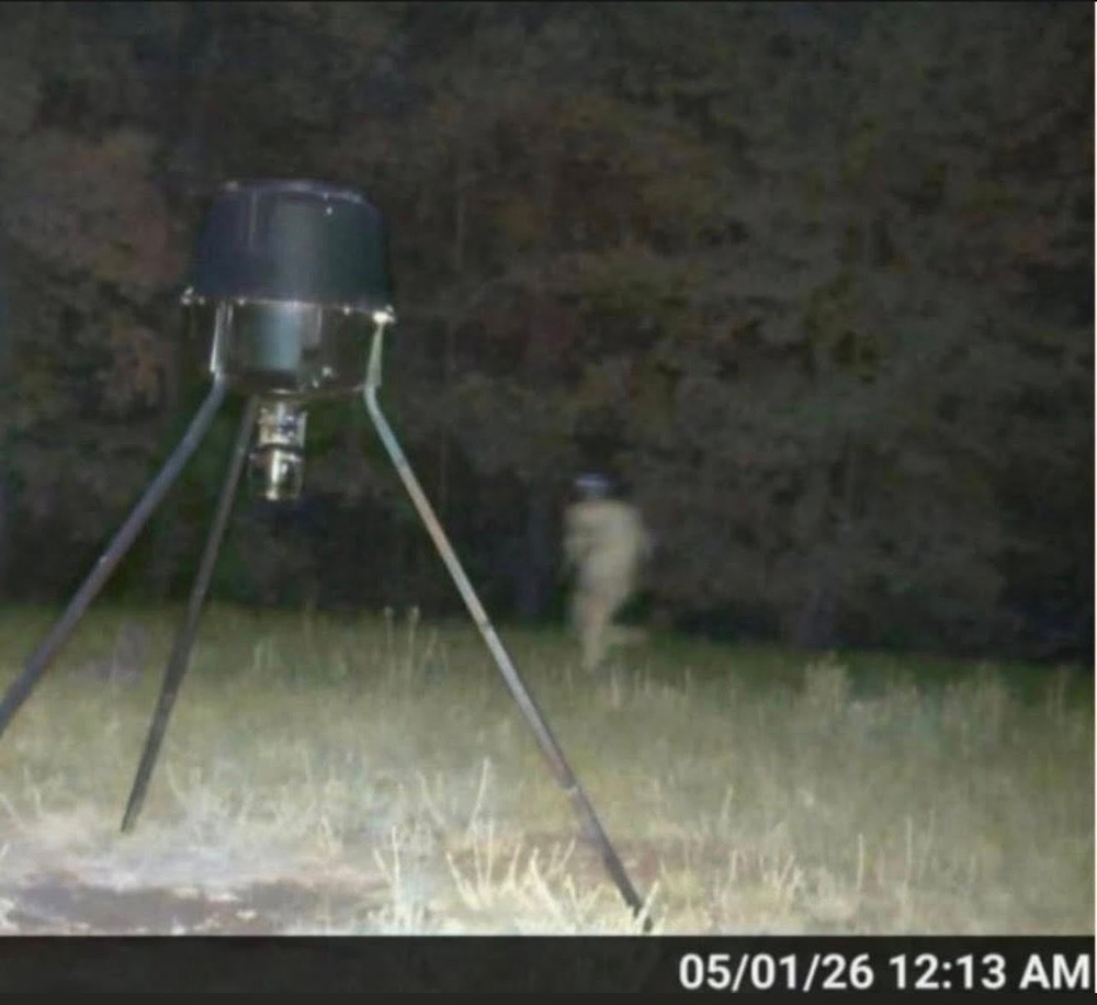 Berry was last seen on a trail camera early Friday morning wearing what appeared to be camouflage clothing, police said (Stewart County Sheriff's Office)