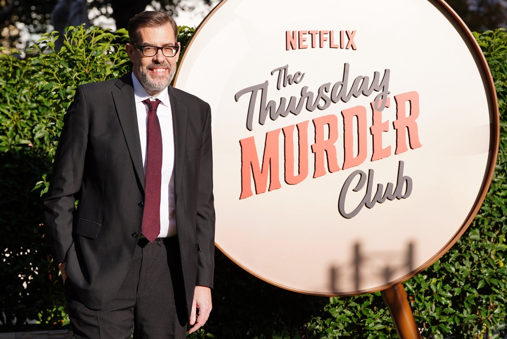 Richard Osman’s The Thursday Murder Club inspired a Netflix film released last year (Ian West/PA) (PA Archive)