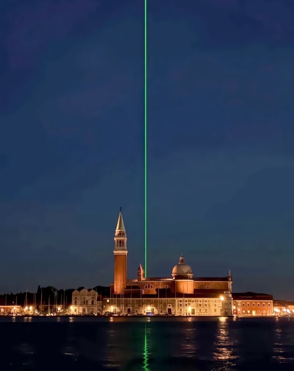 The installation in Venice (PA Media)