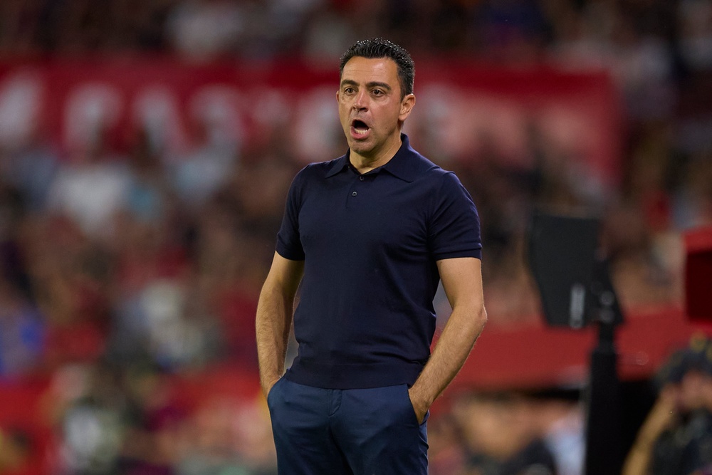 Xavi has emerged as a possible contender for the Chelsea role (Getty)