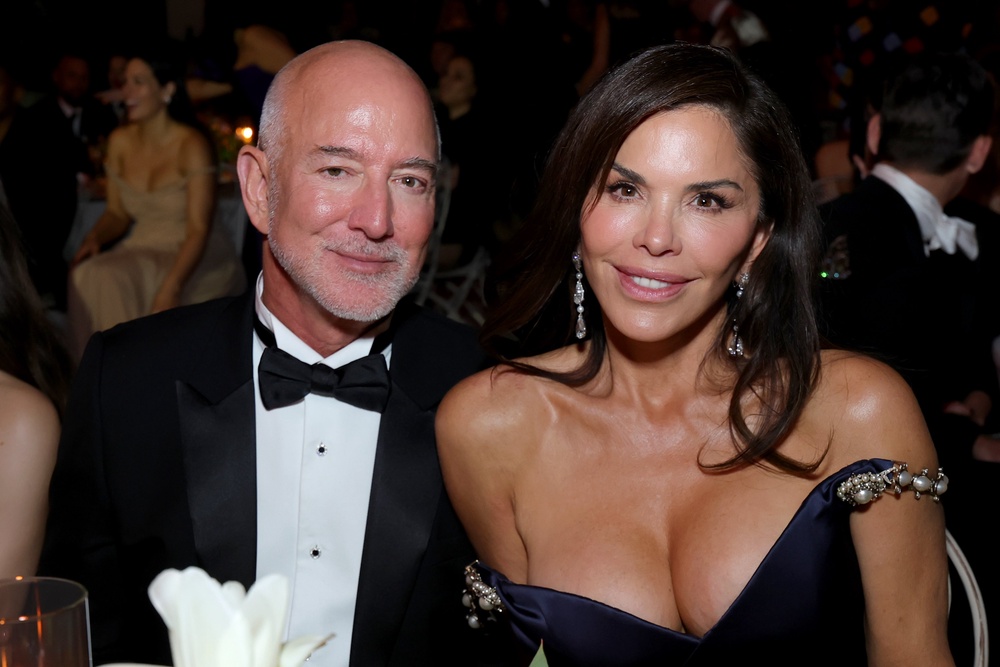 Tech gala: The couple reportedly paid $10m to sponsor the high-fashion event (Getty)