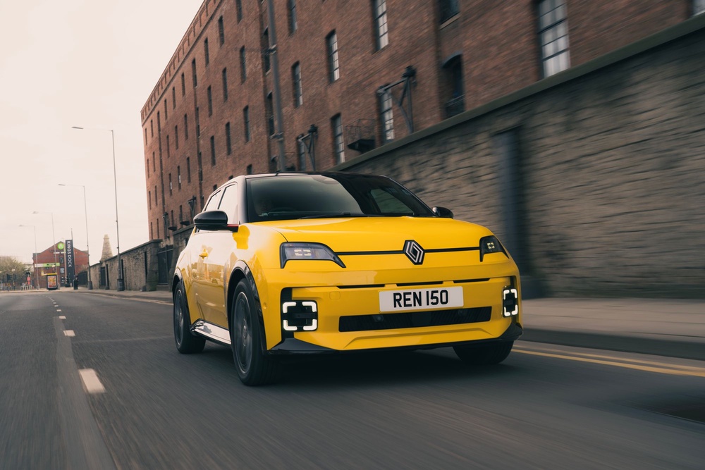 The Renault 5 was the UK's top-selling electric car during April 2026 (Renault)