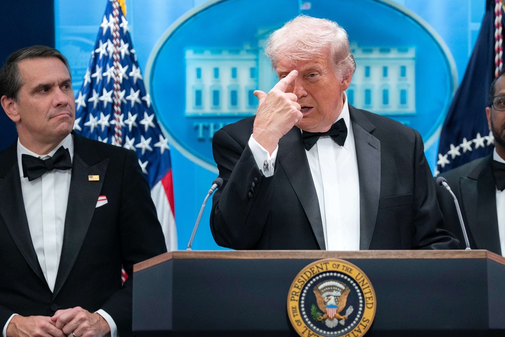 The incident at the Washington Hilton on April 25 was at least the third attempt on President Donald Trump’s life in two years (AP)