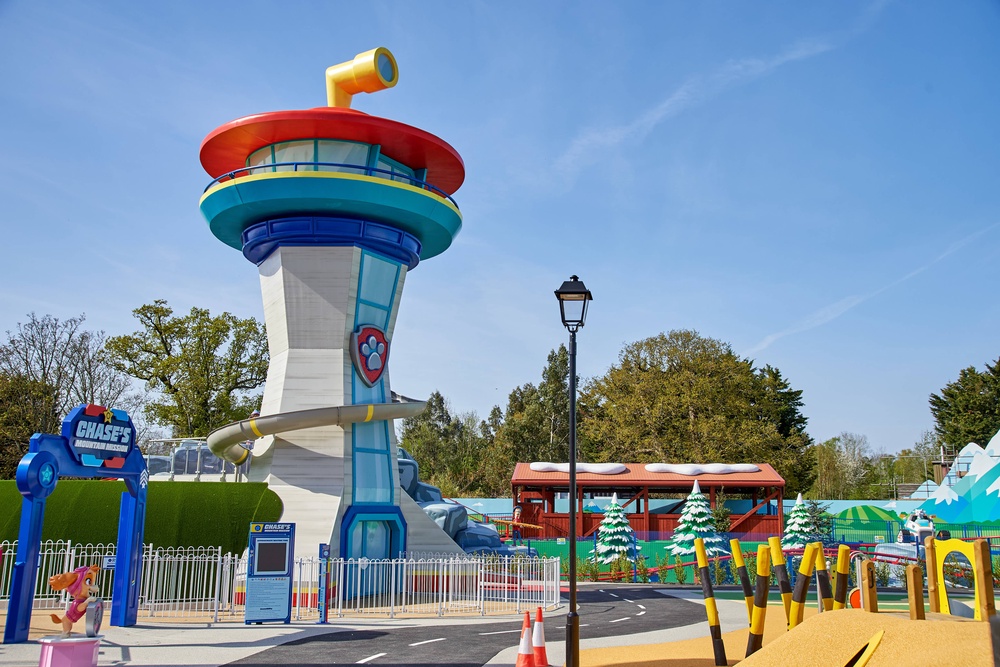 The Paw Patrol Tower at Chessington (Chessington World of Adventures Resort/PA)