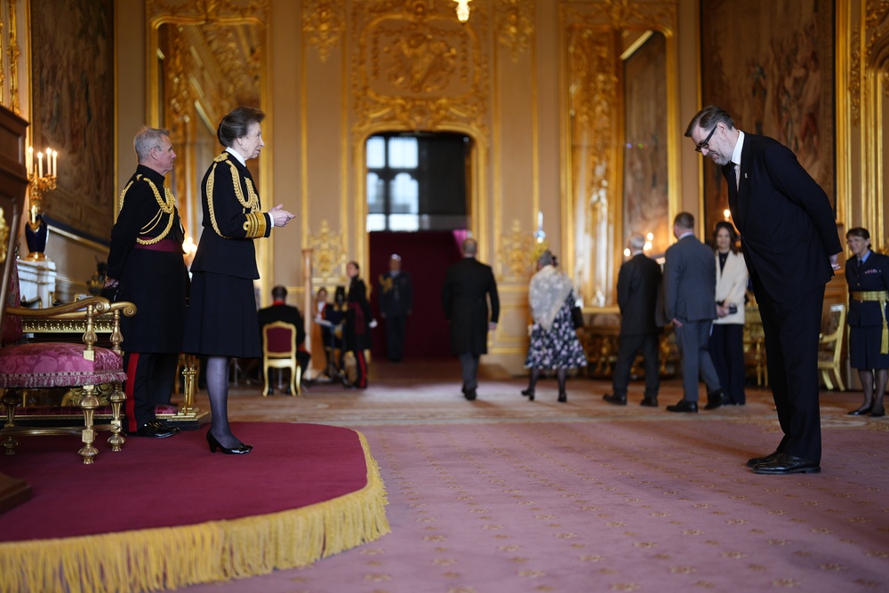 Osman spoke about how nervous he was during the Windsor Castle ceremony (Jordan Pettitt/PA) (PA Wire)