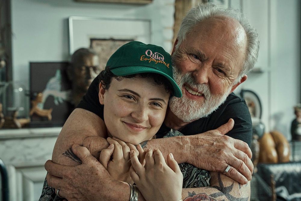 Aud Mason-Hyde and John Lithgow in ‘Jimpa’ (Signature Entertainment)