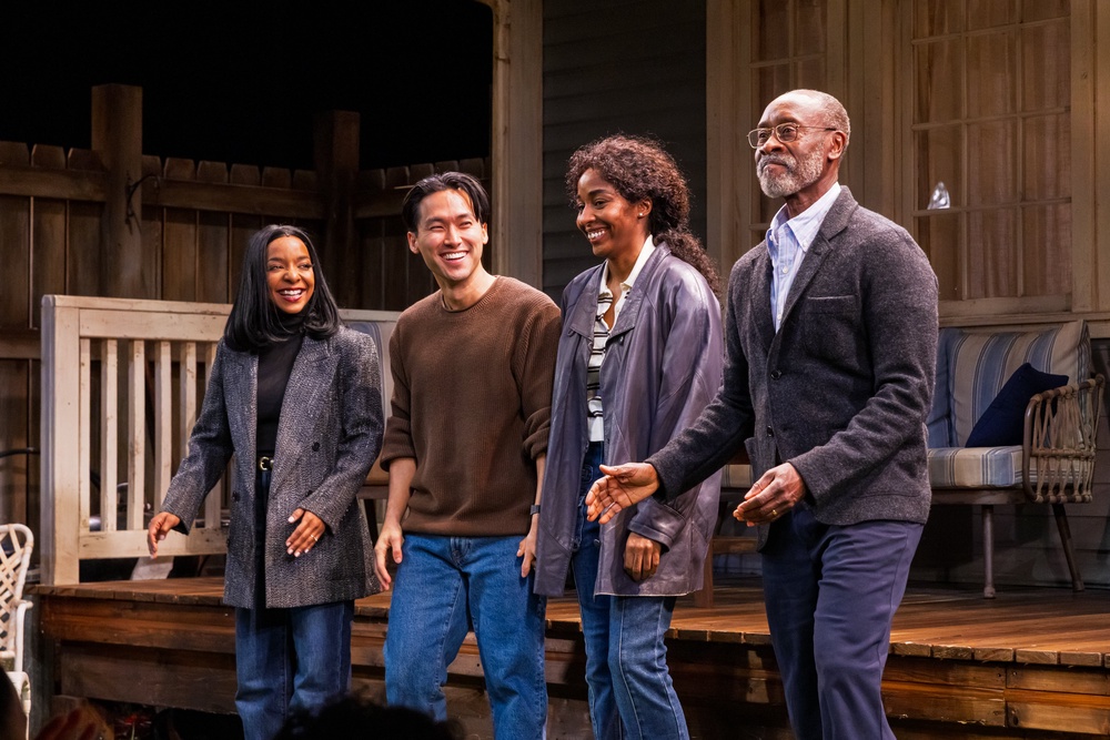 Don Cheadle and Ayo Edebiri both made their Broadway debuts in 'Proof,' but the show did not land any Tony Award nominations (Getty Images)