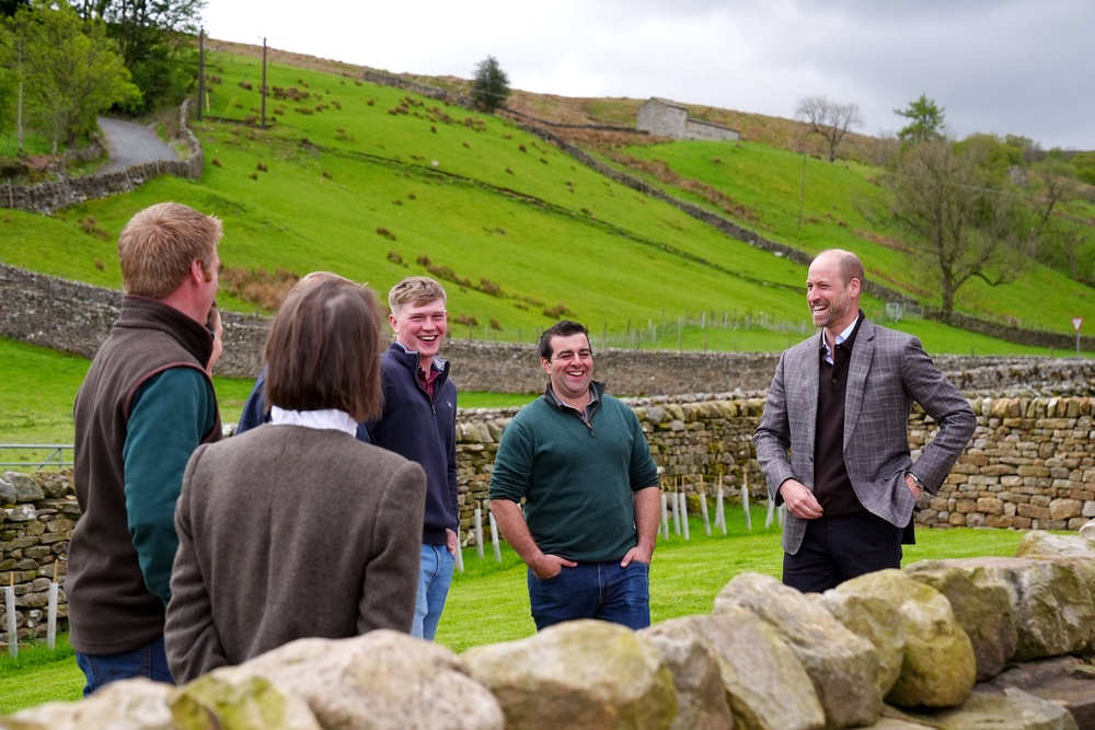 William heard from farmers about the need to diversify their businesses, including from one family who converted a barn into a bunkhouse (Owen Humphreys/PA) (PA Wire)
