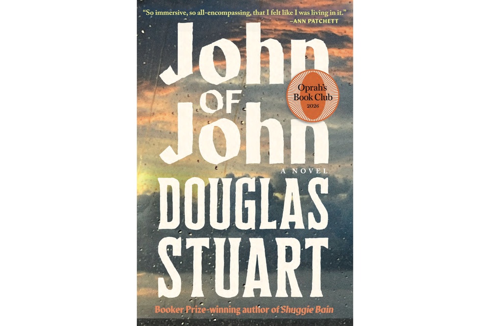 This cover of 'John of John' by Douglas Stuart (Grove Press via AP)