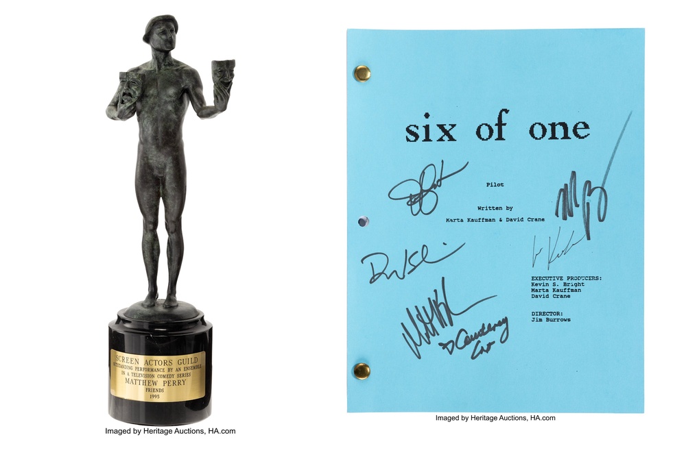 Items will be on display from May 18 to May 29 in Beverly Hills before the June 5 auction (Heritage Auctions via AP)