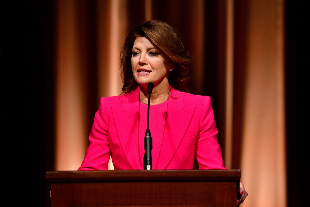 O’Donnell has defended her line of questioning and said Trump’s responses were 'certainly newsworthy' (Getty Images for Columbia Journalism School)