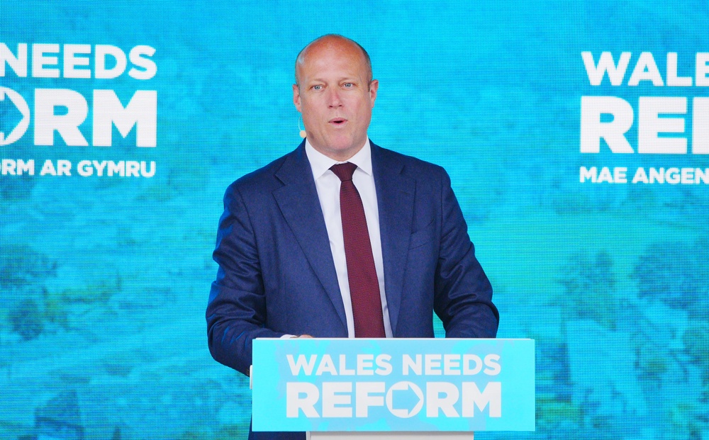 Welsh Reform leader Dan Thomas (Ben Birchall/PA) (PA Wire)