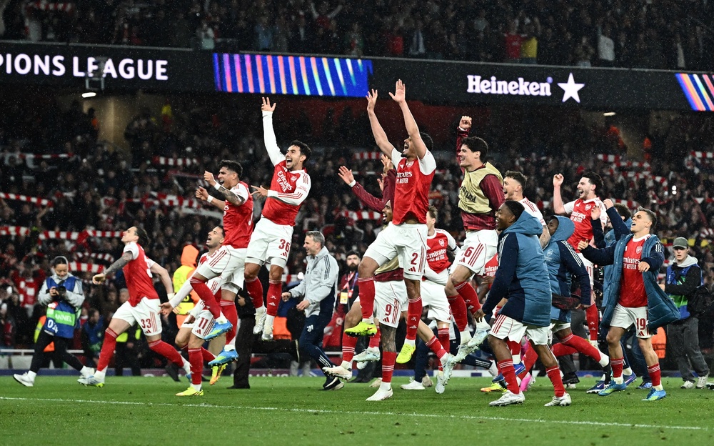Arsenal have reached their first Champions League final for 20 years (Reuters)