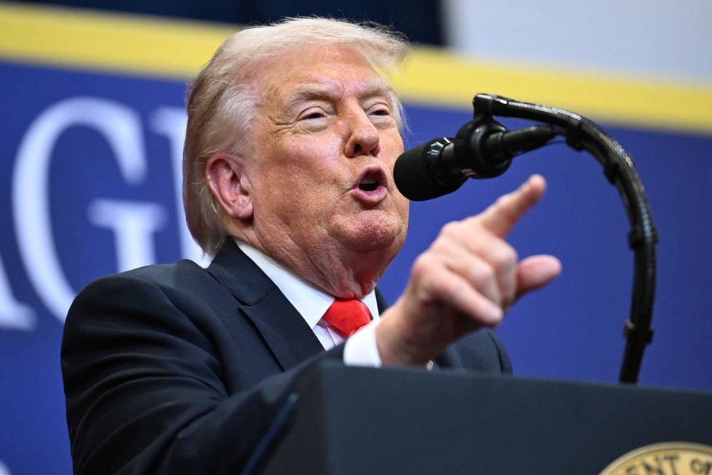 Image from: Iran-US war latest: Trump threatens to knock out Tehran ‘more violently’ if peace deal not signed following attacks in Strait of Hormuz