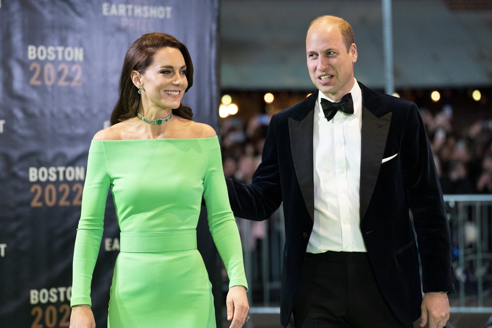William and Kate arrive for the second annual Earthshot Prize Awards Ceremony in Boston, Massachusetts in December 2022 (Kirsty O’Connor/PA) (PA Archive)