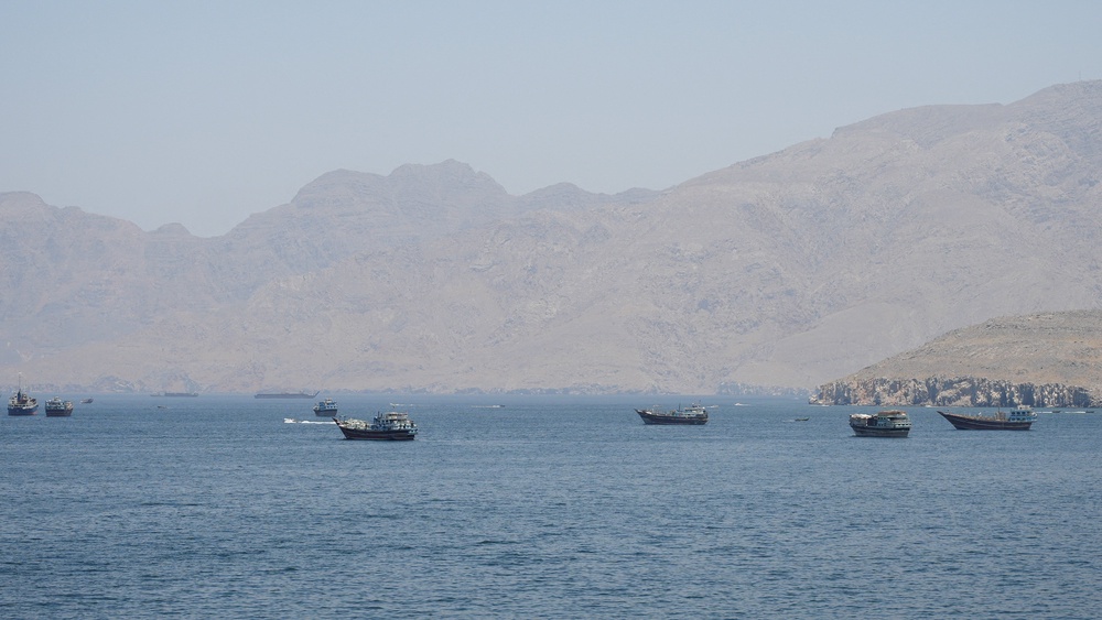 The Chinese minister’s comments came after a statement from US President Donald Trump, who announced a pause in American efforts to guide stranded commercial vessels out of the Strait of Hormuz, in hopes of finalising a deal (Reuters)