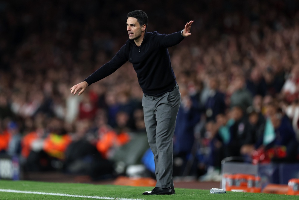 Mikel Arteta has guided Arsenal into the Champions League final (Getty)