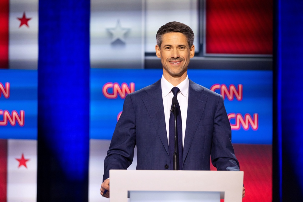 San Jose’s Democratic Mayor Matt Mahan accused Hilton of lying to the public (AP)