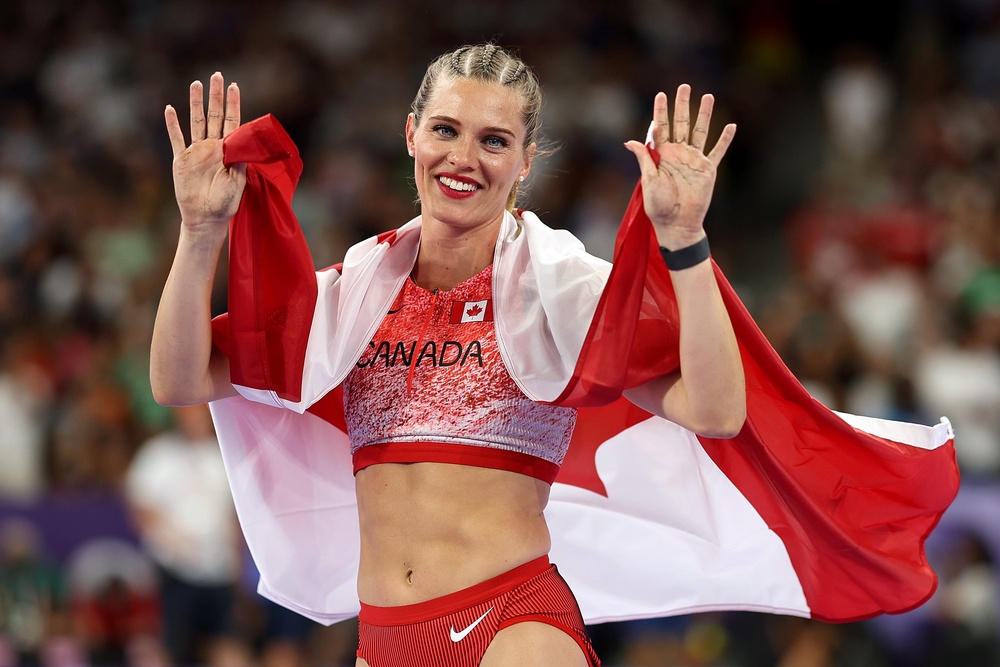 Alysha Newman won bronze at the 2024 Paris Olympics (Getty)