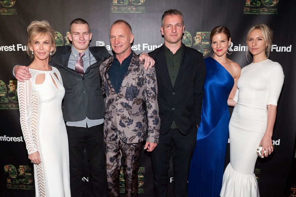 Sting and his wife, Trudie Styler, have been married for 33 years and have four children (Getty Images)