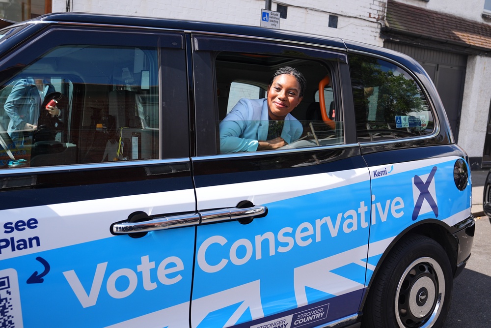 Tory leader Kemi Badenoch said Mr Polanski is ‘in over his head’ (James Manning/PA) (PA)