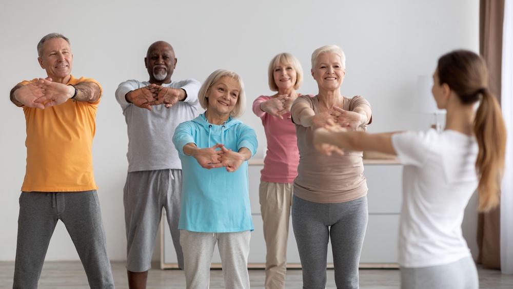 Weight-bearing exercises, plus tailored advice on preventing falls, are said to be better alternatives to supplements (Alamy/PA)