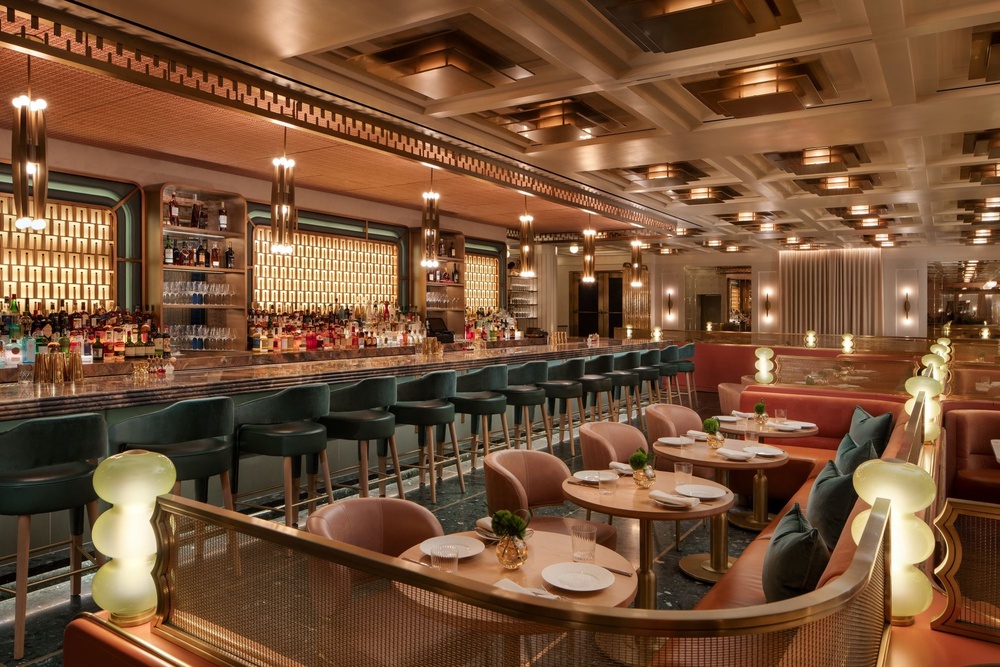 Lex Yard Brasserie has a pared back menu, including the Waldorf Salad (Hilton)
