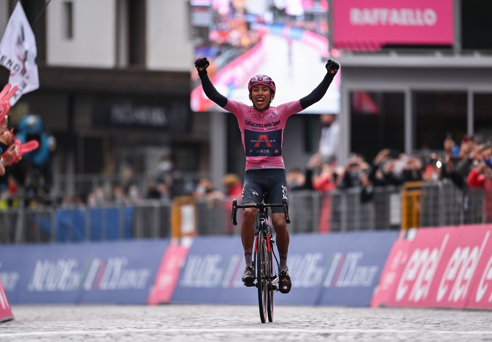 Egan Bernal, who won the Giro in 2021, is another of the challengers (Getty)