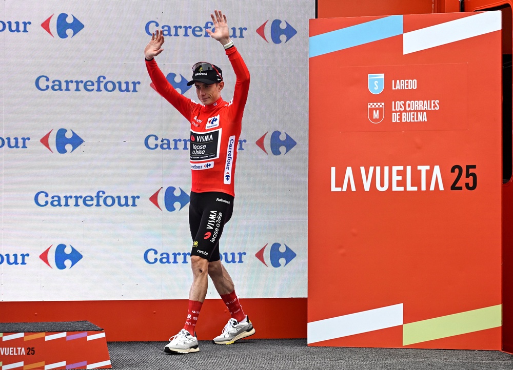 Last year’s Vuelta champion Jonas Vingegaard is the hot favourite at the Giro (AFP/Getty)