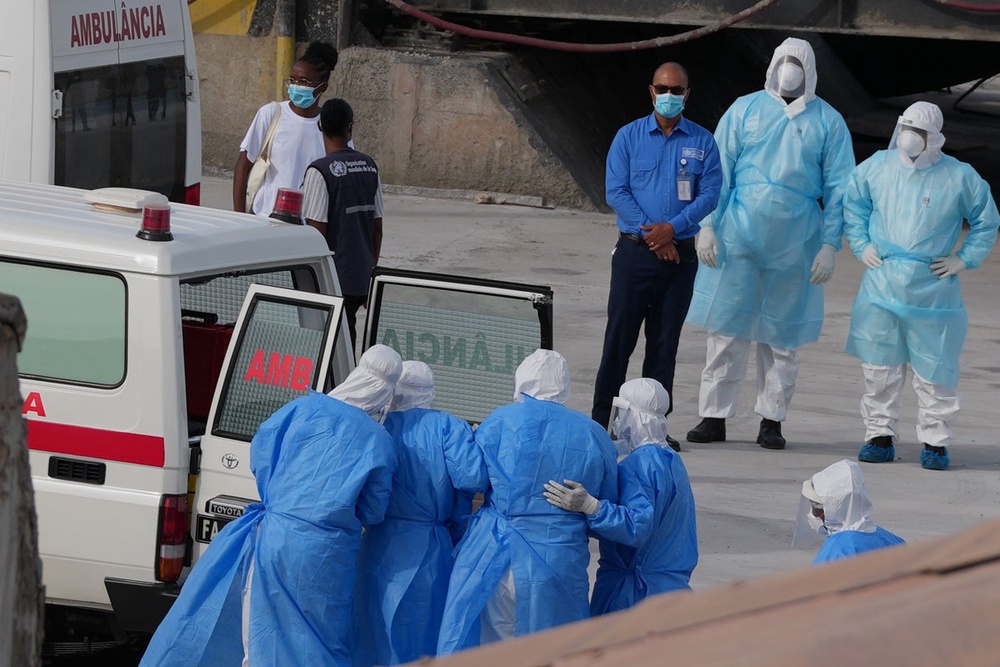 Image from: Hantavirus cruise ship latest: Two self-isolating in UK after possible exposure on board, health officials say