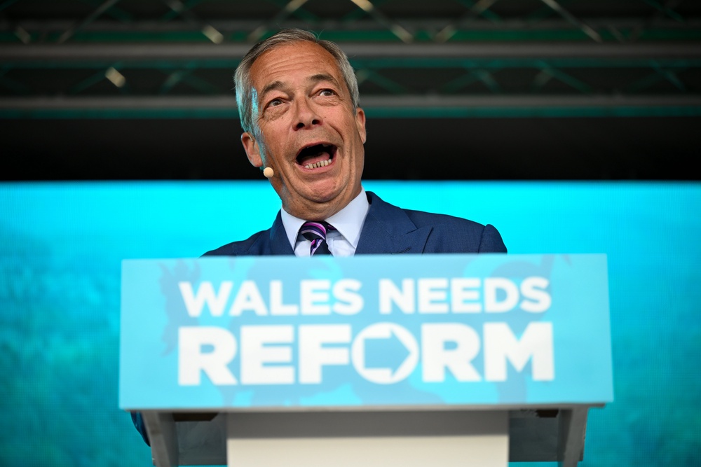 Nigel Farage described Welsh people as ‘foreign speakers’ (Getty)