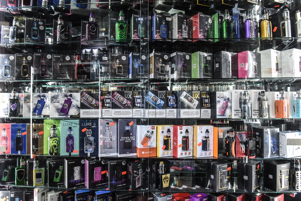 The FDA approved the marketing of four flavored Glas vape pods following a pressure campaign from President Donald Trump,  a new report says (Getty Images)