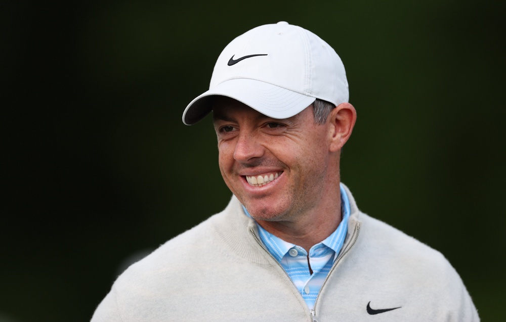 McIlroy is set to return to competitive action this week (Getty)