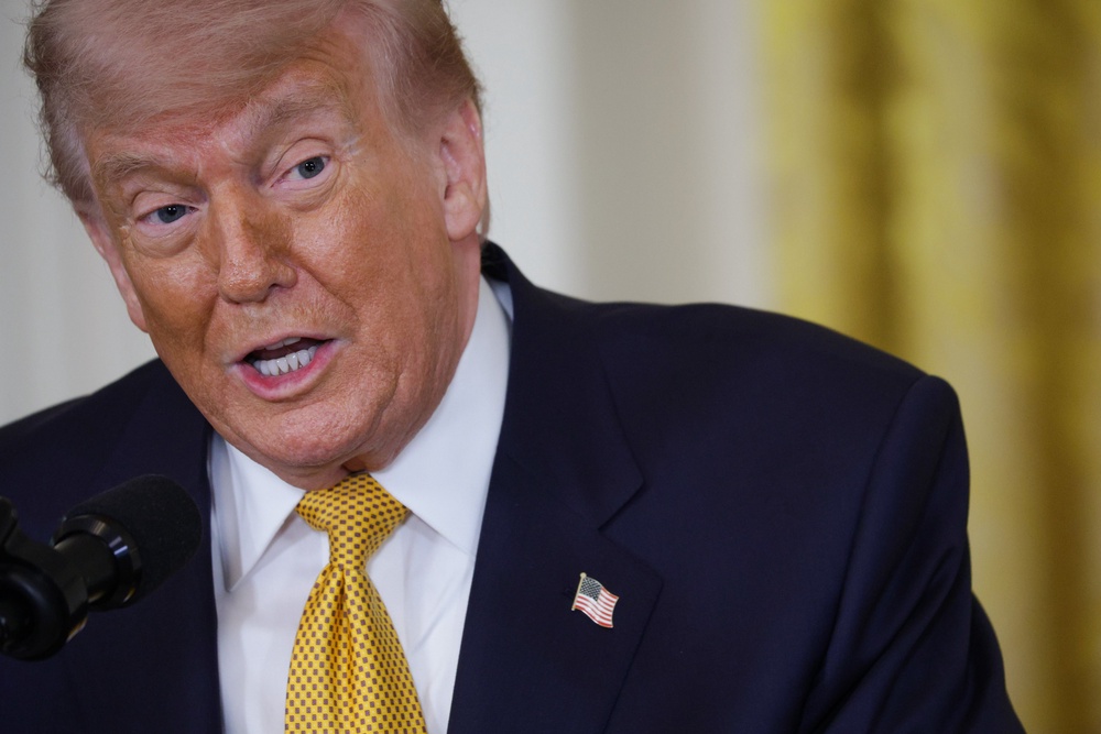 Trump has claimed immunity from being held liable for defamatory statements about Carroll, who accused the president of repeatedly defaming her by calling her a liar and denying that he had sexually assaulted her in a New York City department store in the 1990s (Getty Images)
