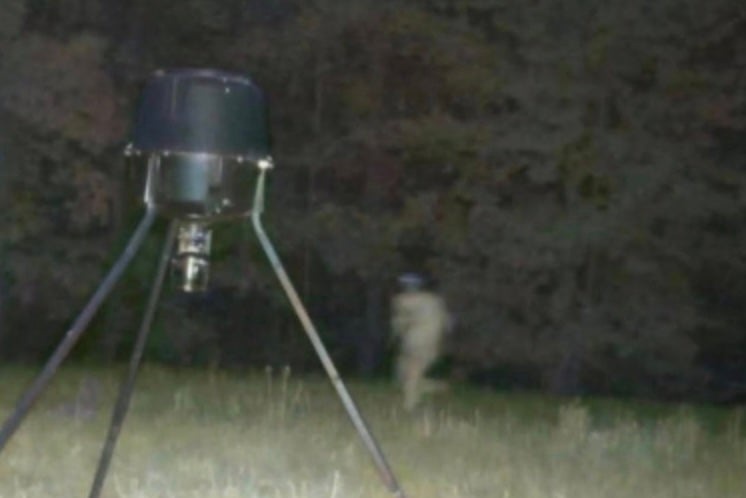 During the search, Berry was seen on a trail camera wearing camouflage clothing (Stewart County Sheriff's Office)