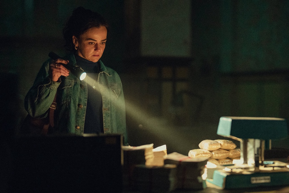 On the case: Hayley Squires as Kate, one of Stanton’s fellow operatives (Netflix)