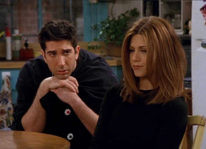 Were Ross and Rachel on a break? ‘Friends’ fans have debated this since the 1990s (NBC)