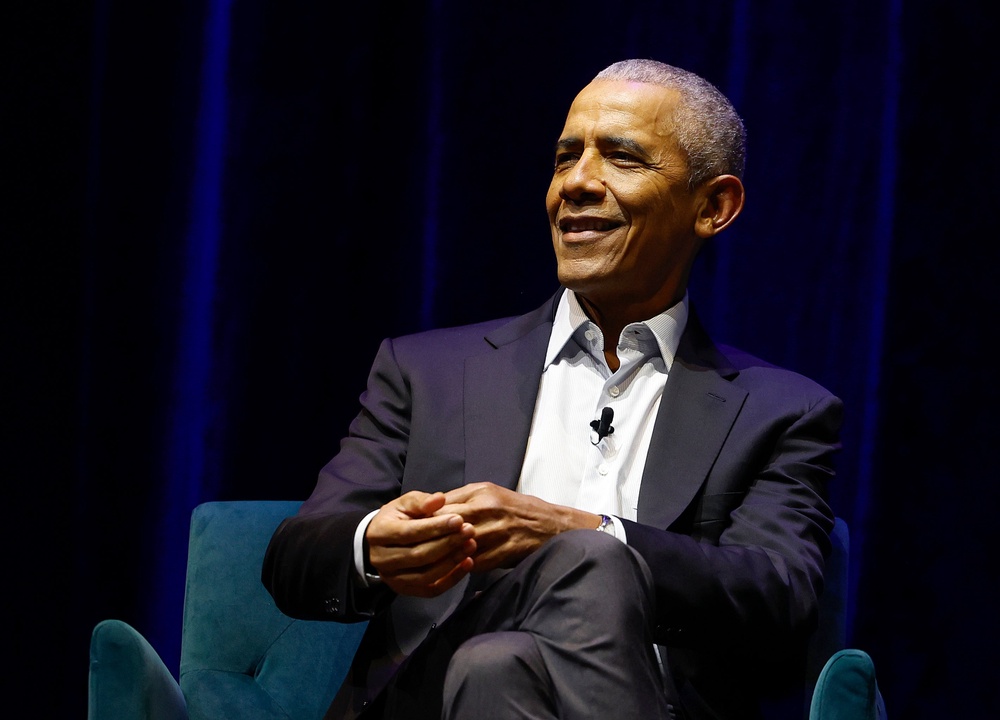 'The White House shouldn't be able to direct the attorney general to go around prosecuting whoever the president wants to prosecute,' Obama told late-night show host Stephen Colbert (Getty Images)
