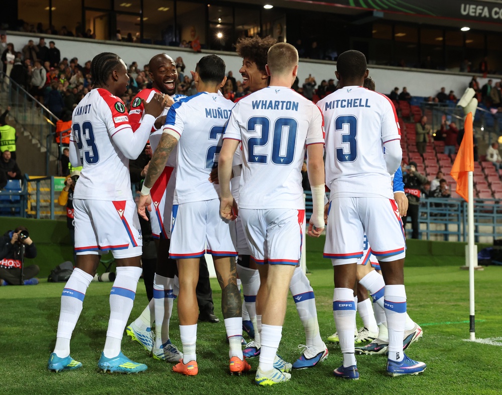 Crystal Palace are on the brink of the Conference League final (Getty)