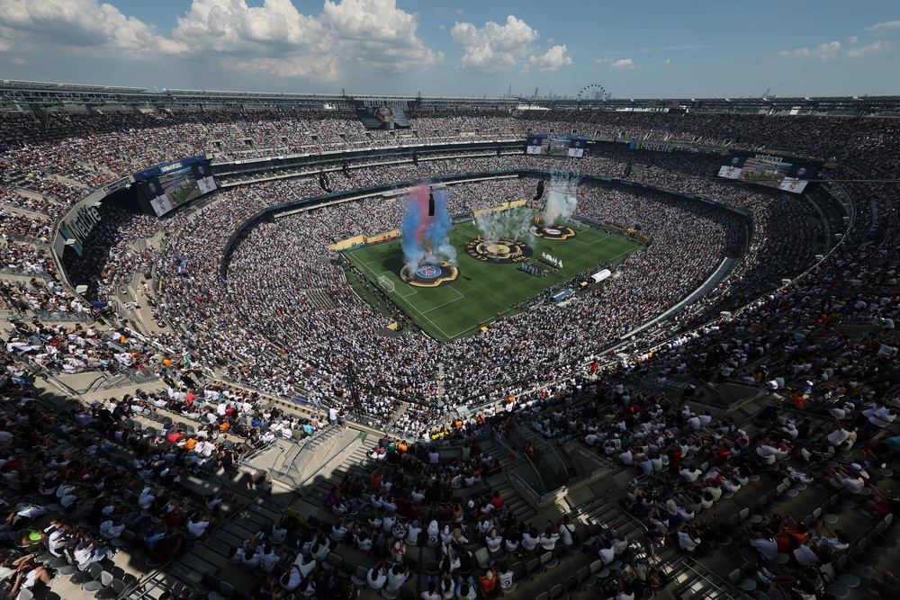 The MetLife Stadium in New Jersey will host the 2026 World Cup final, but many fans of the finalists will simply be priced out (Getty)