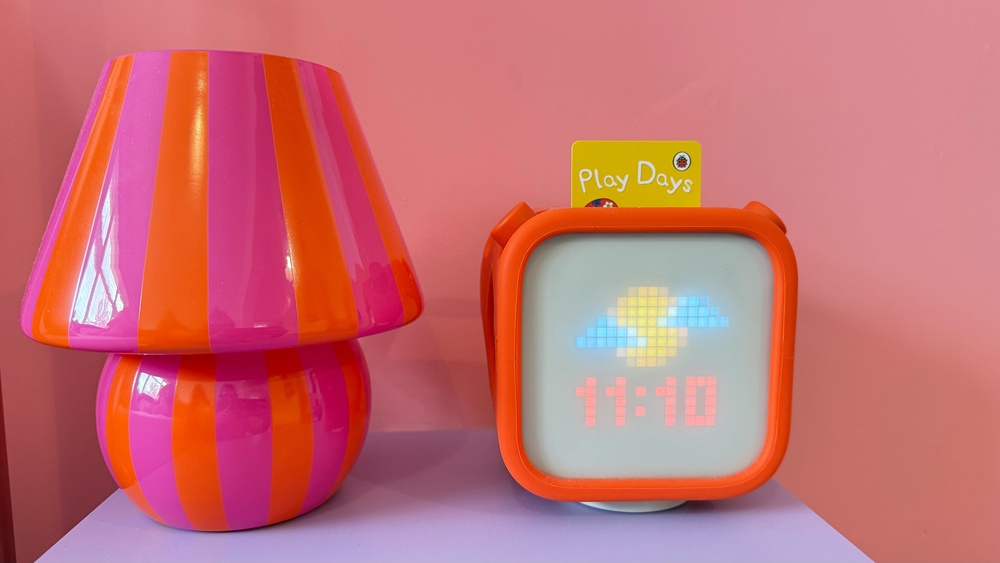 The Yoto Player has become a permanent fixture on my daughter’s bedside table (Sarah Jones/The Independent)