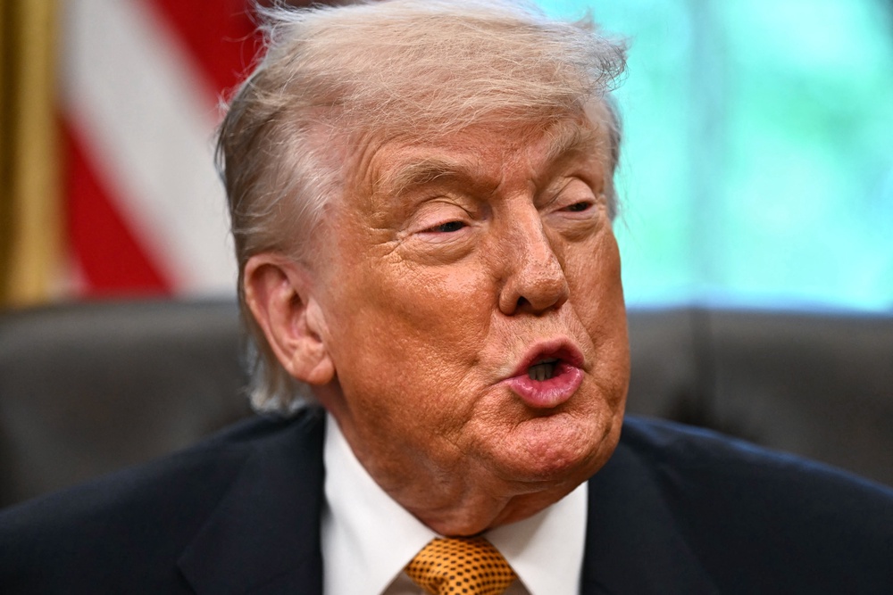 The animosity between Greene and Trump began with the president’s handling of the Epstein files after she pushed for greater transparency. Congress eventually passed a law ordering the Department of Justice to release the full files. In return he has called her ‘deranged’ (AFP/Getty)