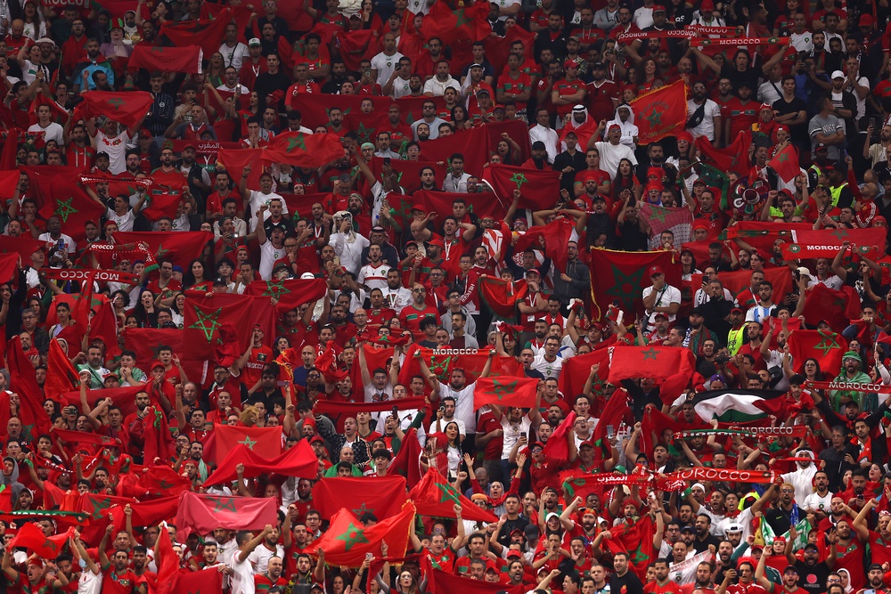 Fans are the source of so much colour and noise during a World Cup, the representation of a global game enjoyed by the masses (Getty)