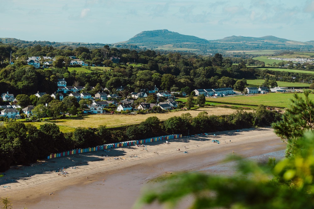 Dominique and family stayed in Llanbedrog, a five-minute drive away from Abersoch (Plas Glyn Y Weddw/Visit Wales)