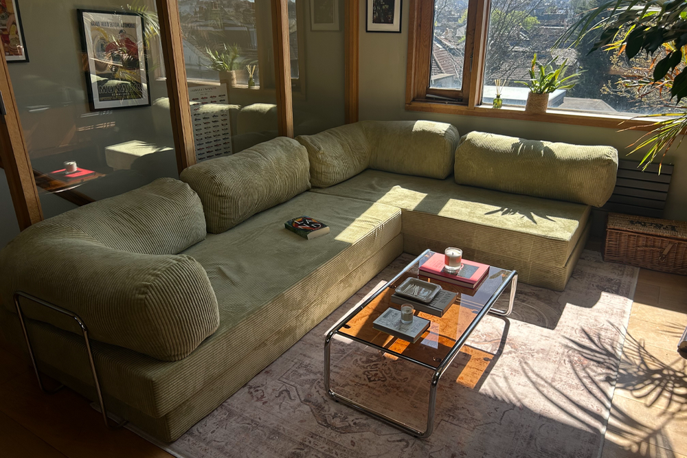 The sofa is available in 22 colourways (Daisy Lester)