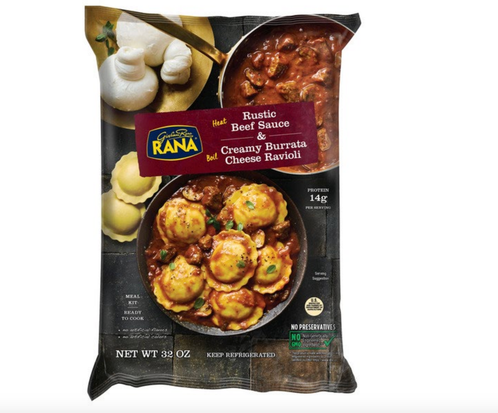 The recalled Giovanni Rana ravioli may contain a shrimp filling in lobster sauce, which is not indicated on the label (U.S. Department of Agriculture’s Food Safety and Inspection Service)