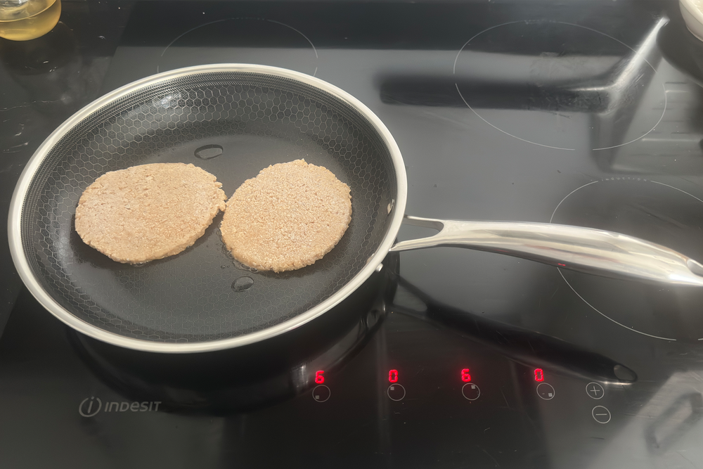 If you’re always cooking for two, this is a great pan to have (Rachael Penn/The Independent)